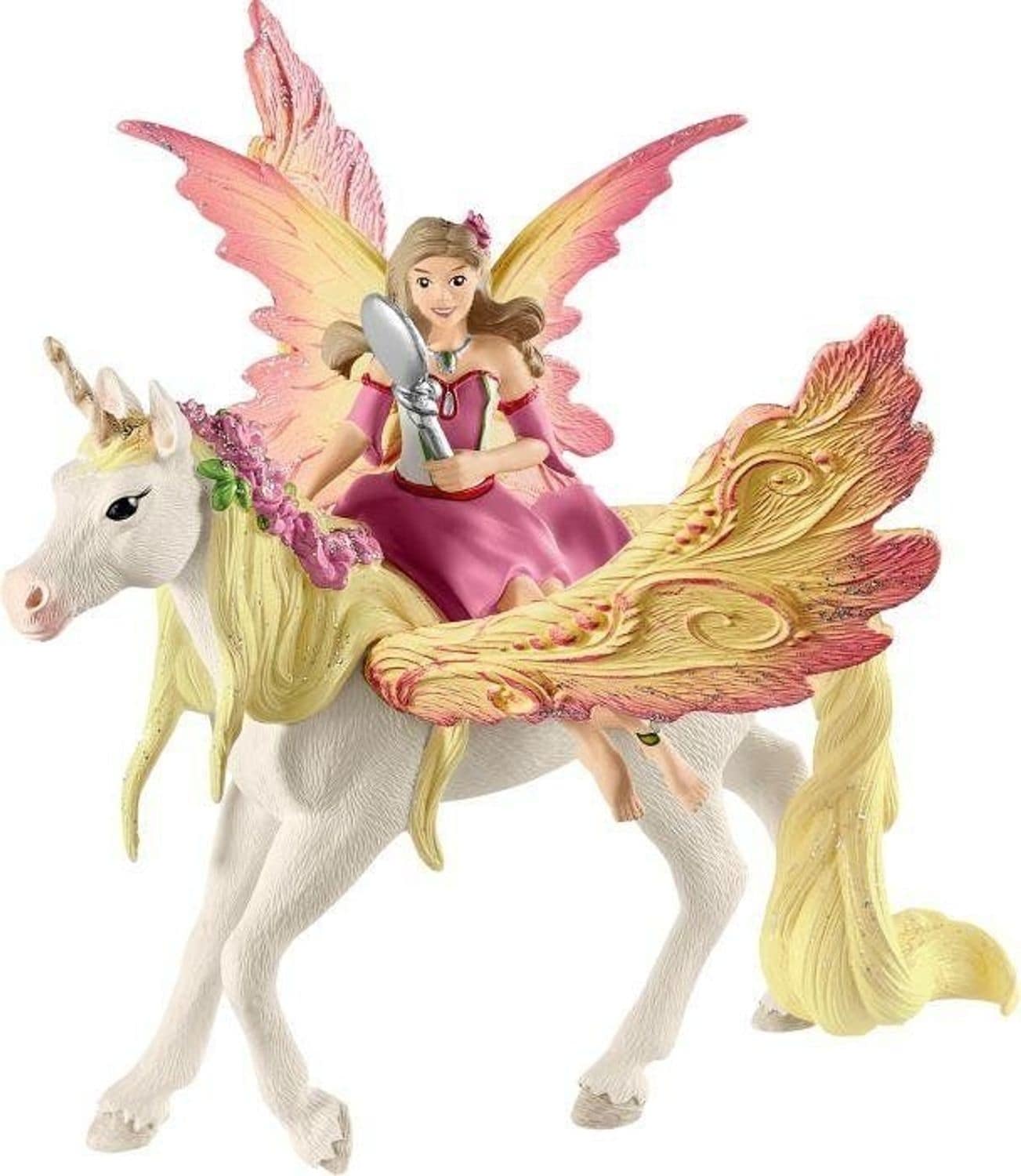 Schleich Feya mit Pegasus-Einhorn - Bild 1