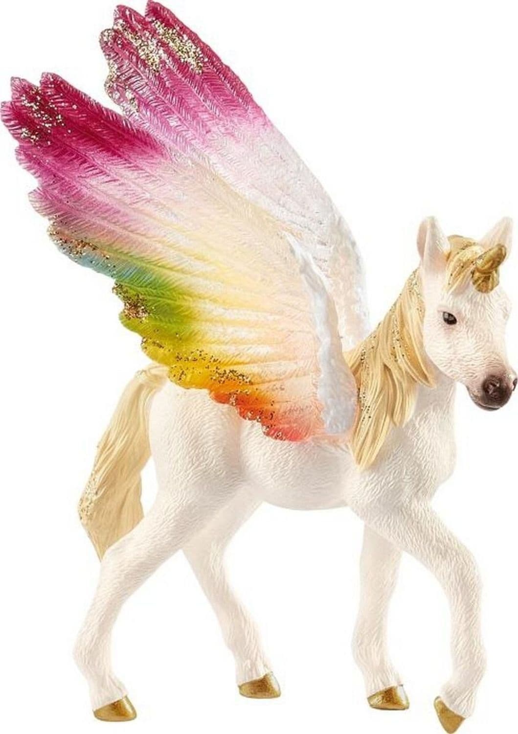 Schleich Gefl&uuml;geltes Regenbogeneinhorn Fohlen - Bild 1