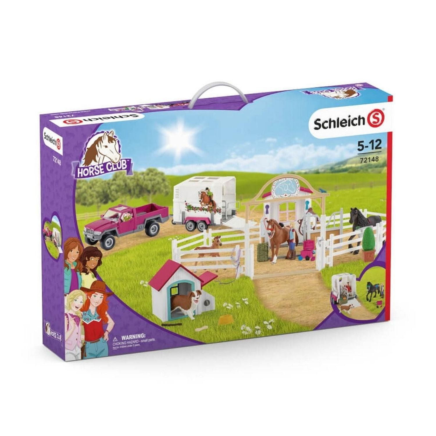 Schleich [Exklusiv Set] Ausflug zur Pferdekoppel - Bild 1