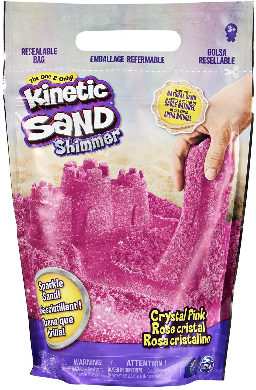 Spin Master Kinect Glitzer Sand Crystal Pink - Bild 1
