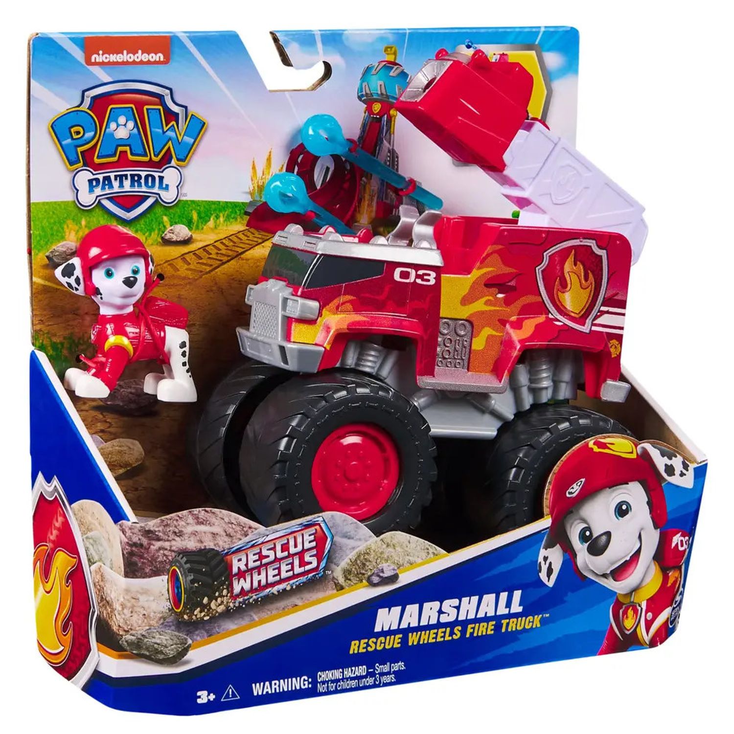 Spin Master Paw Patrol Rescue Wheels Vehicles Marshall - Bild 1