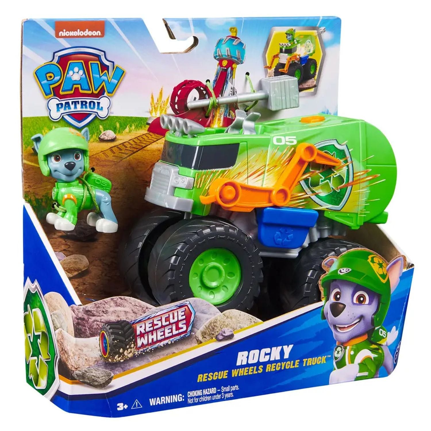 Spin Master Paw Patrol Rescue Wheels Vehicles Rocky - Bild 1