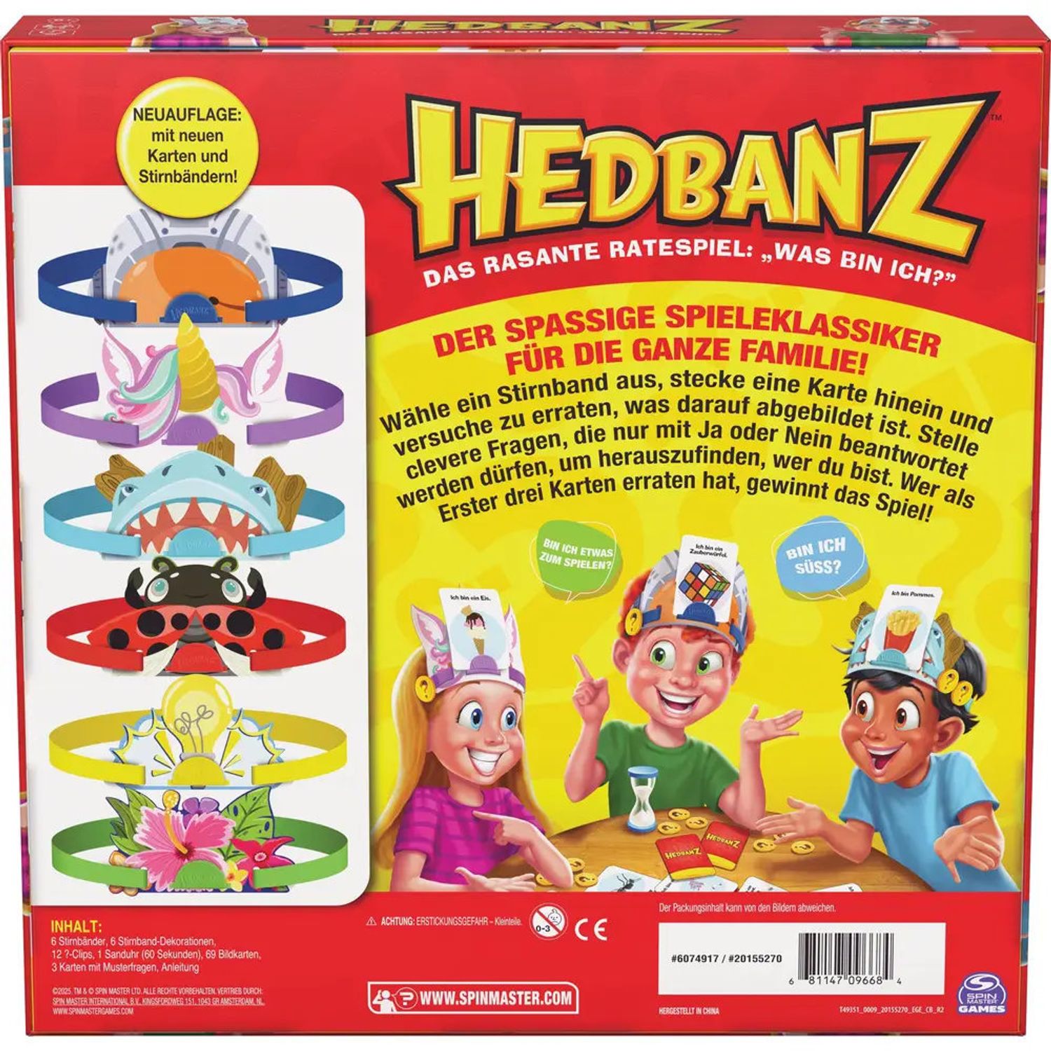 Spin Master Hedbanz Rate- und Partyspiel - Bild 1