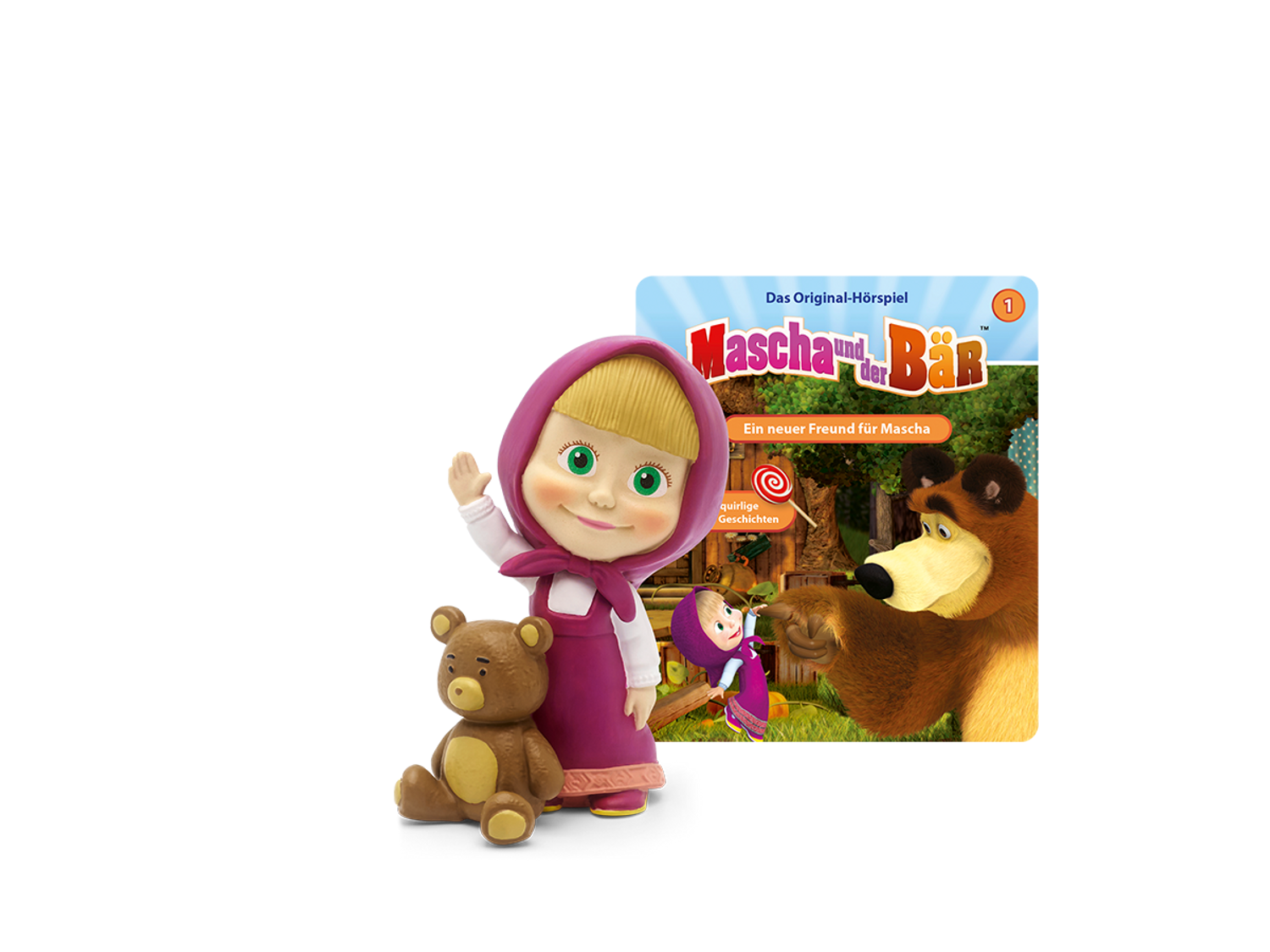 tonies Mascha und der B&auml;r - Ein neuer Freund f&uuml;r Mascha - Bild 1