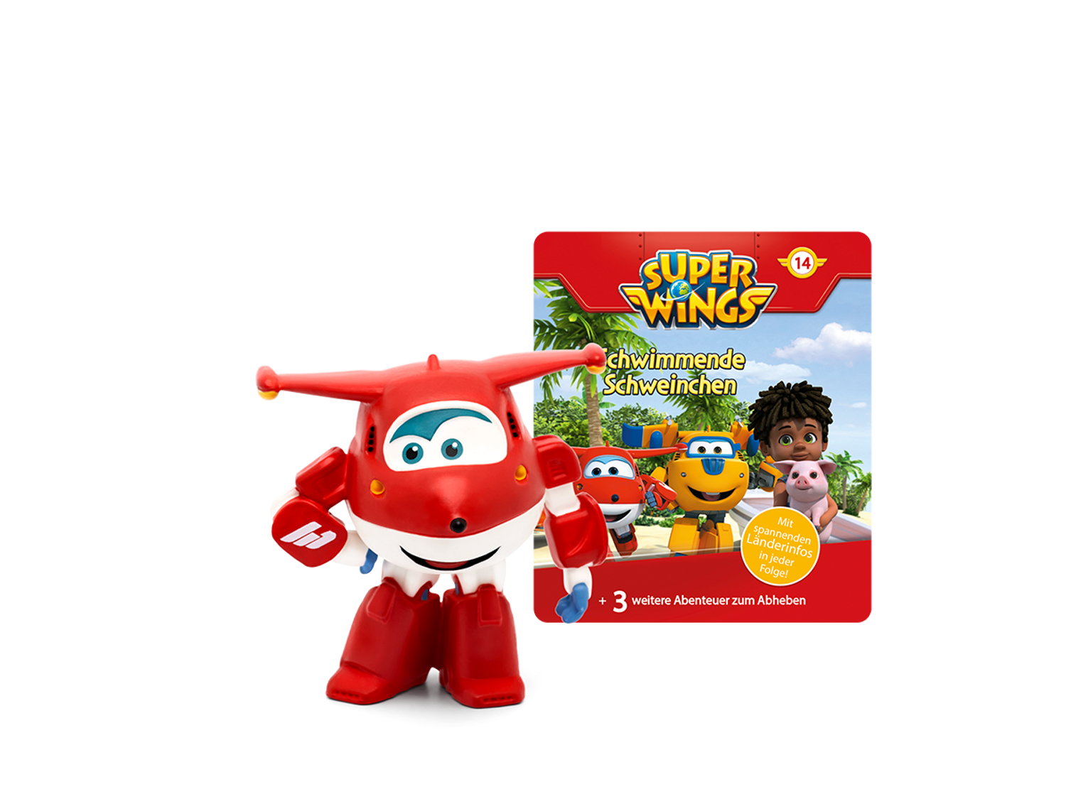 tonies Super Wings - Schwimmende Schweinchen - Bild 1