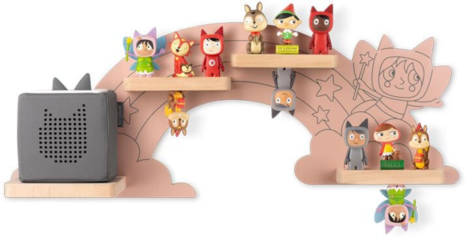 tonies tonies&reg; Wandregal Hinter dem Regenbogen - Bild 1