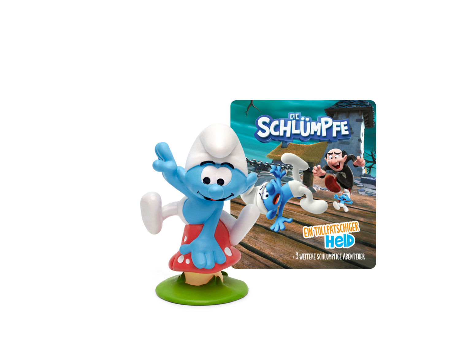 tonies Die Schl&uuml;mpfe - Ein tollpatschiger Held & 3 weitere schlumpfige Abenteuer - Bild 1