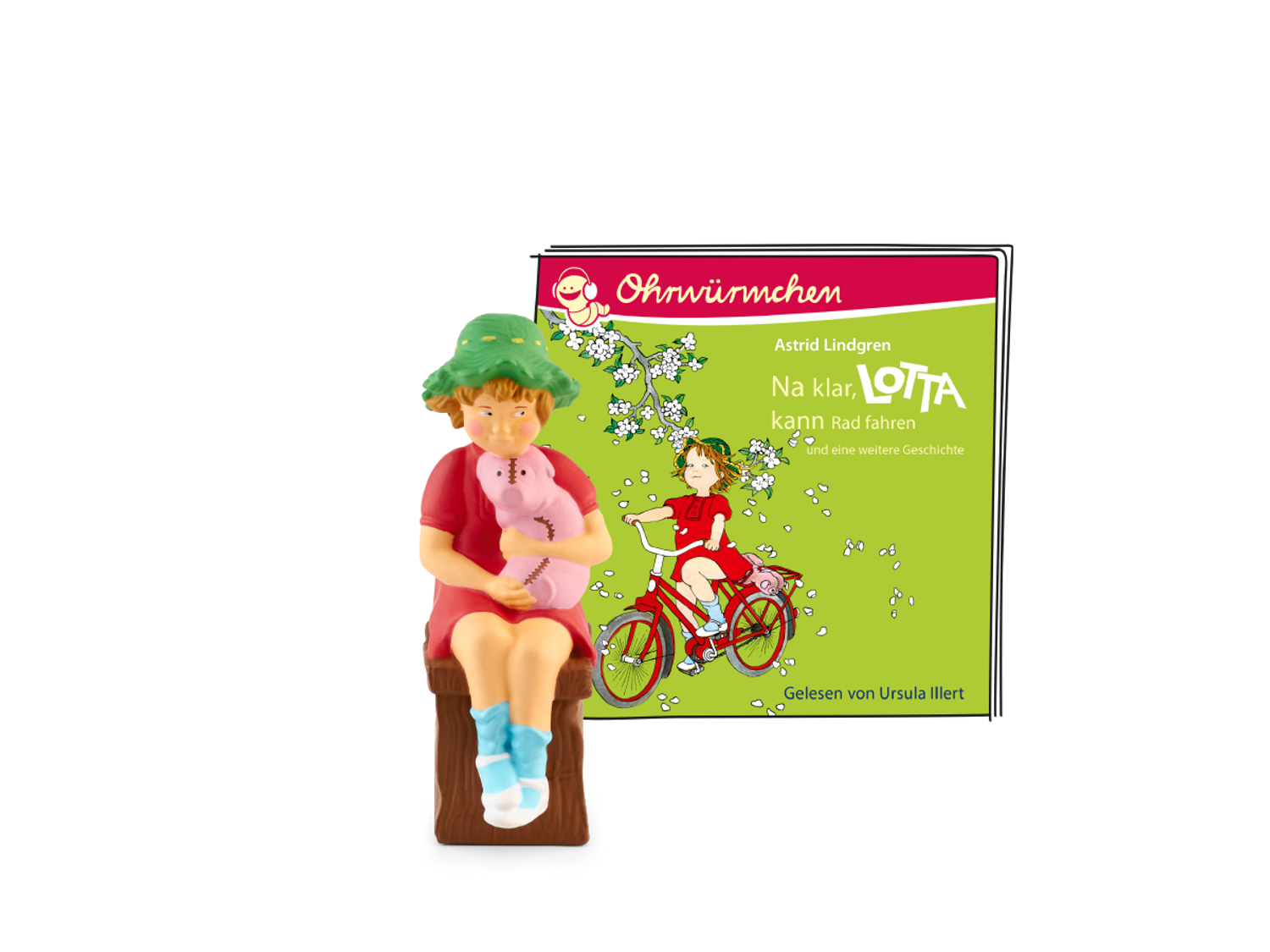 tonies Lotta - Na klar, Lotta kann Radfahren / Lotta zieht um - Bild 1