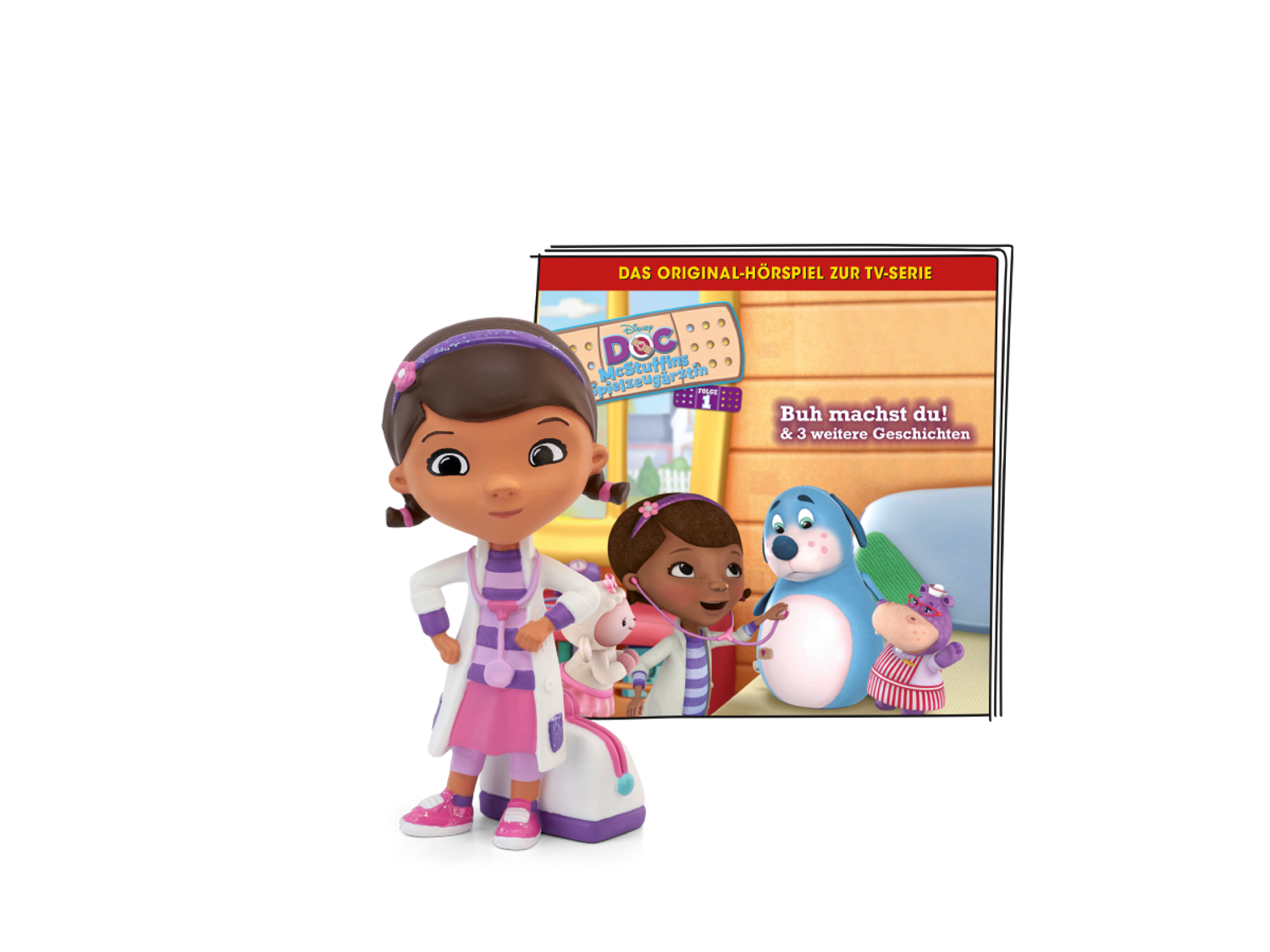 tonies Disney Doc McStuffins Spielzeug&auml;rztin - Buh machst du! & 3 weitere Geschichten - Bild 1