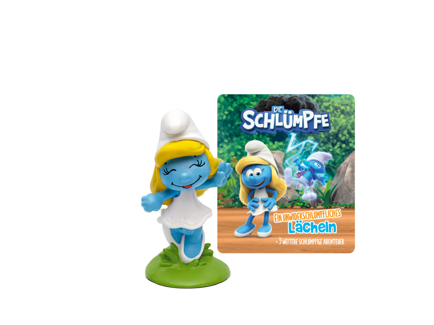 tonies Die Schl&uuml;mpfe - Ein unwiderschlumpfliches L&auml;cheln & 3 weitere schlumpfige Abenteuer - Bild 1