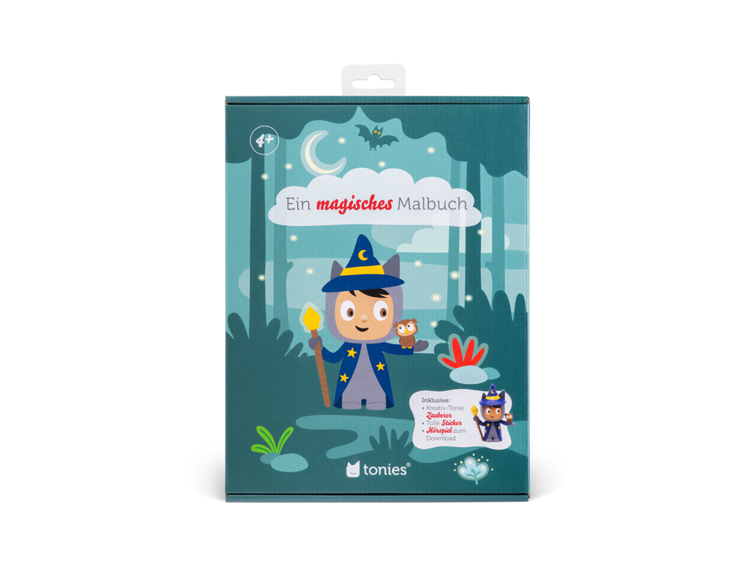 tonies Ein magisches Malbuch + Kreativ-Tonie Zauberer - Freundschaftstag im Zauberwald - Bild 1