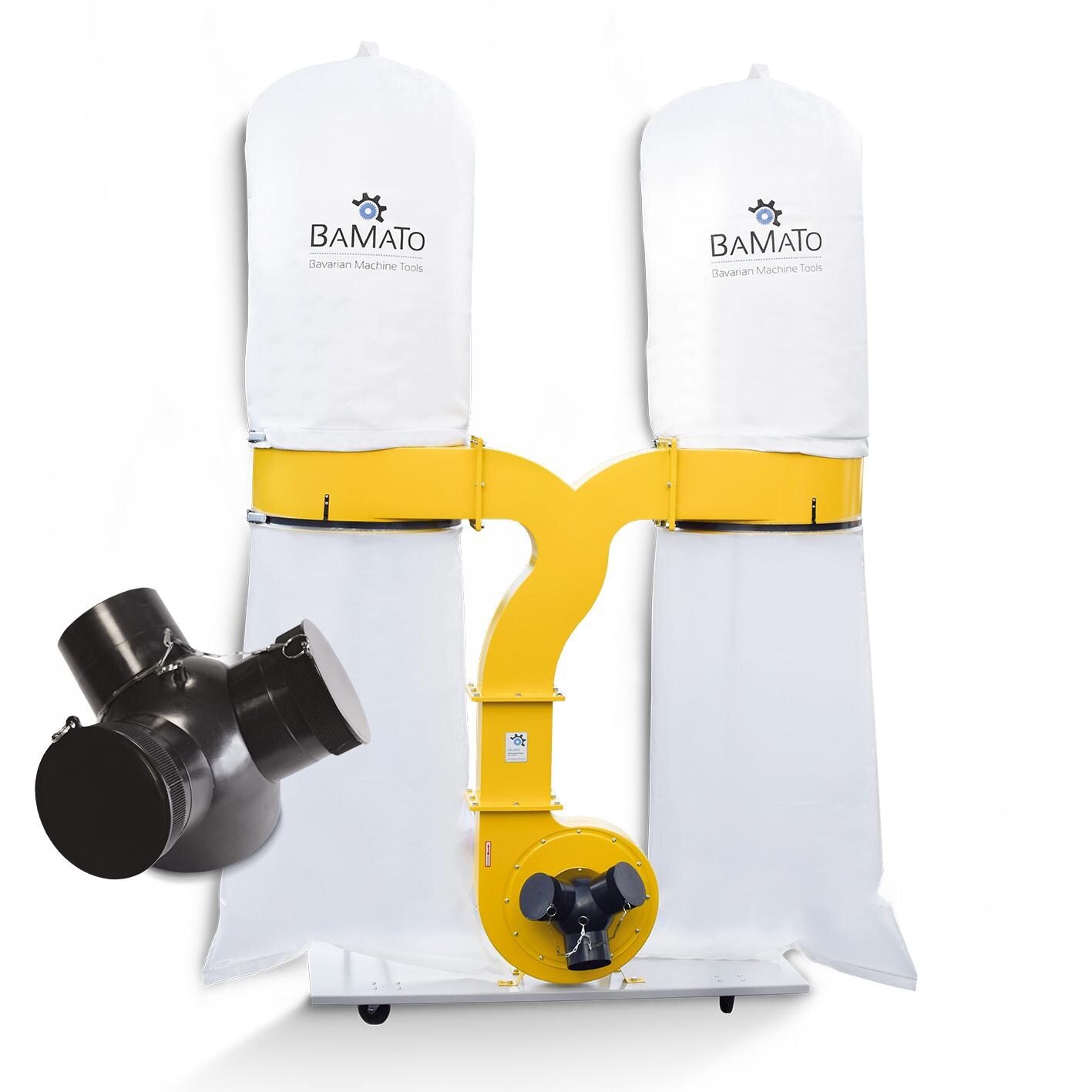 BAMATO Absauganlage AB-3900 mit Y-Adapter (400V) | 04260537611759