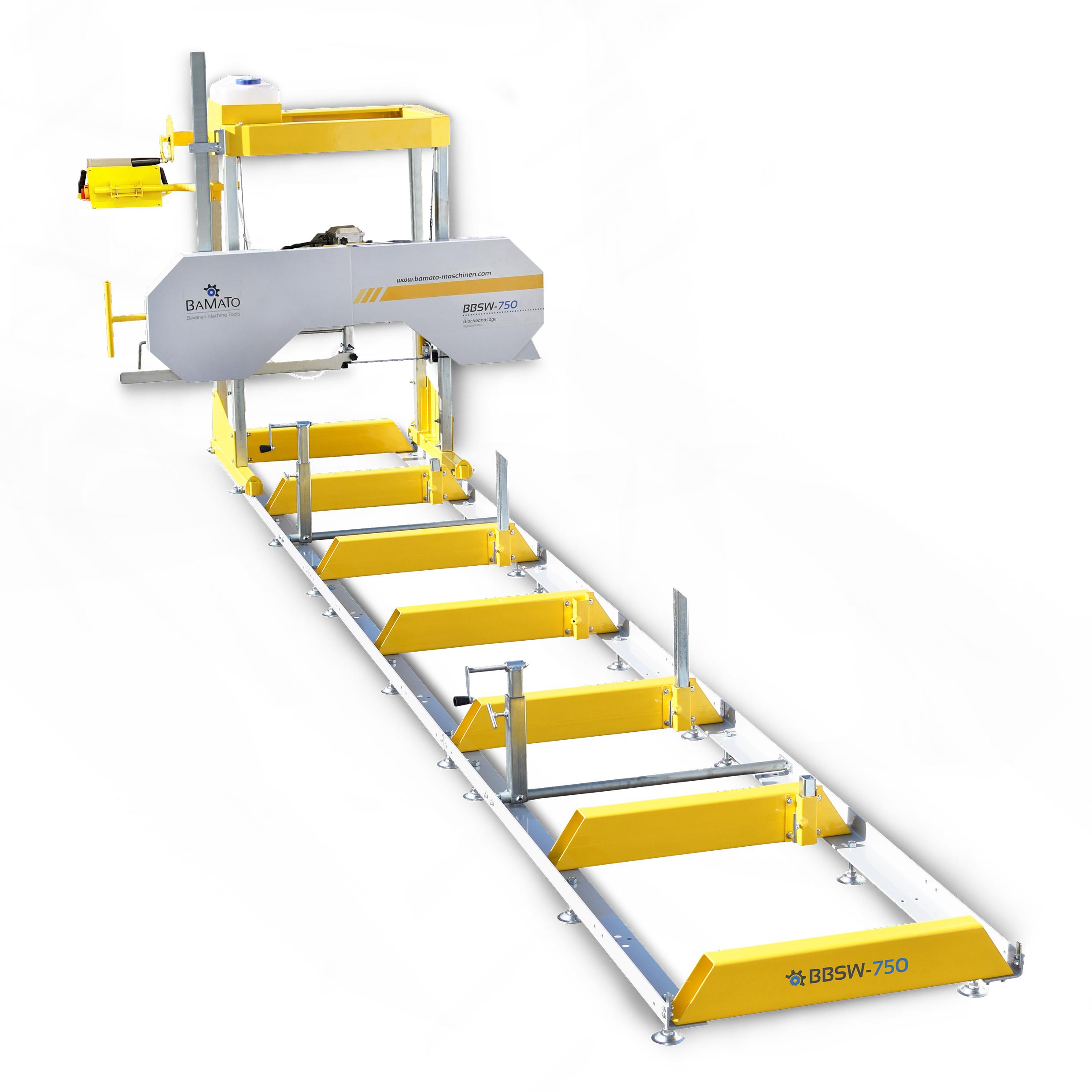 BAMATO Blockbands&auml;ge BBSW-750 mit 6,15m Rollbahn (400V) - Bild 1