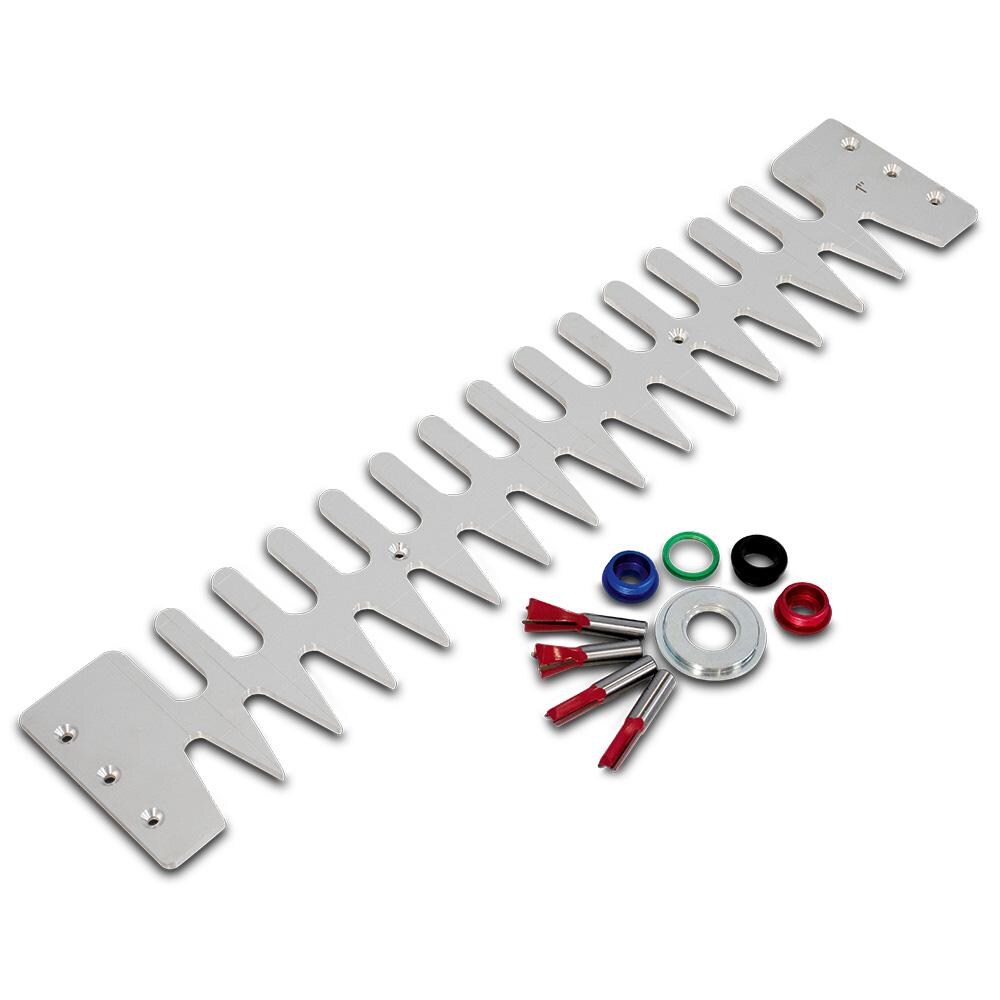 BAMATO 1″ Schablone passend für Zinkenfrässchablone BFS-650 | 04262436015713