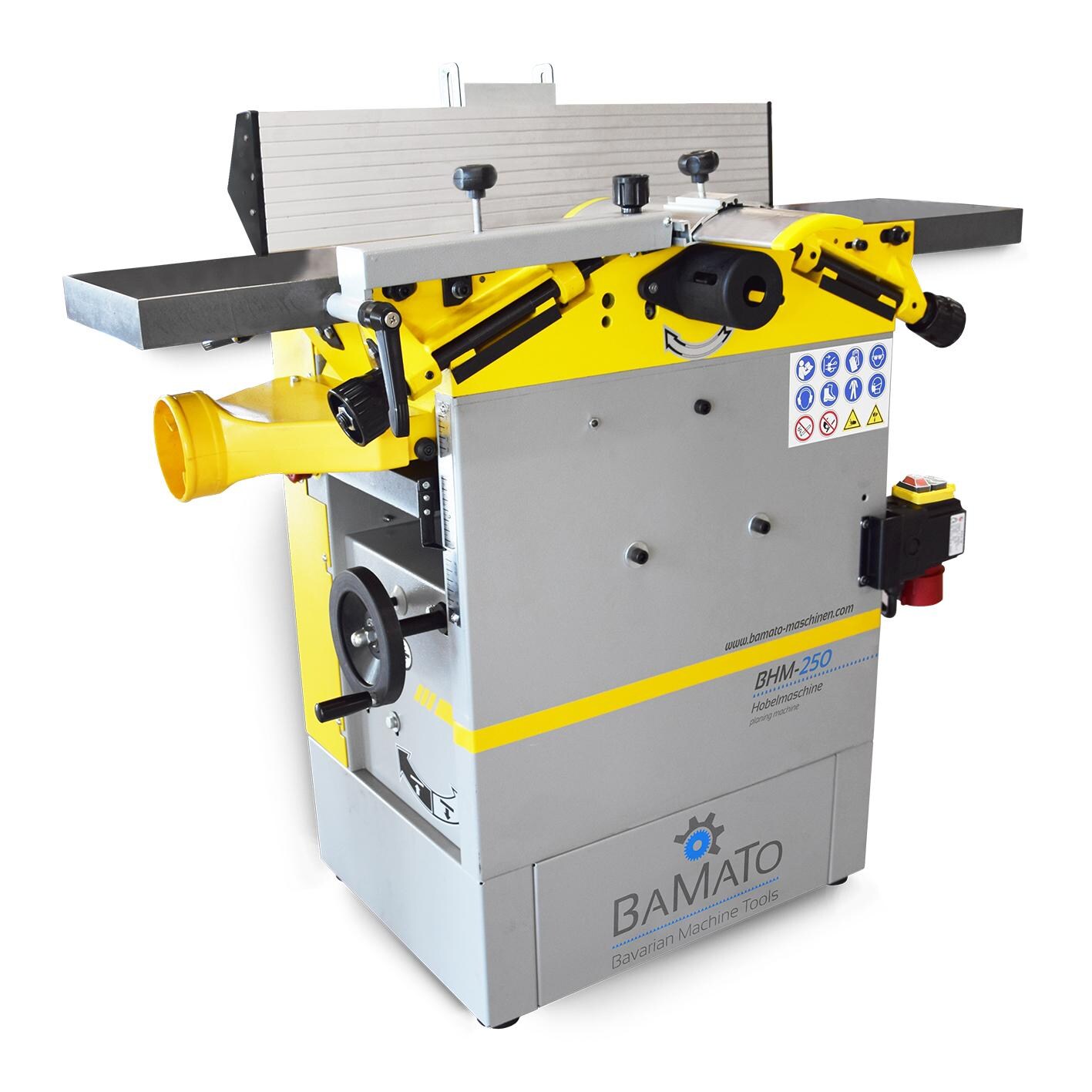 BAMATO Abricht- und Dickenhobelmaschine BHM-250 (400V) | 04260537612466