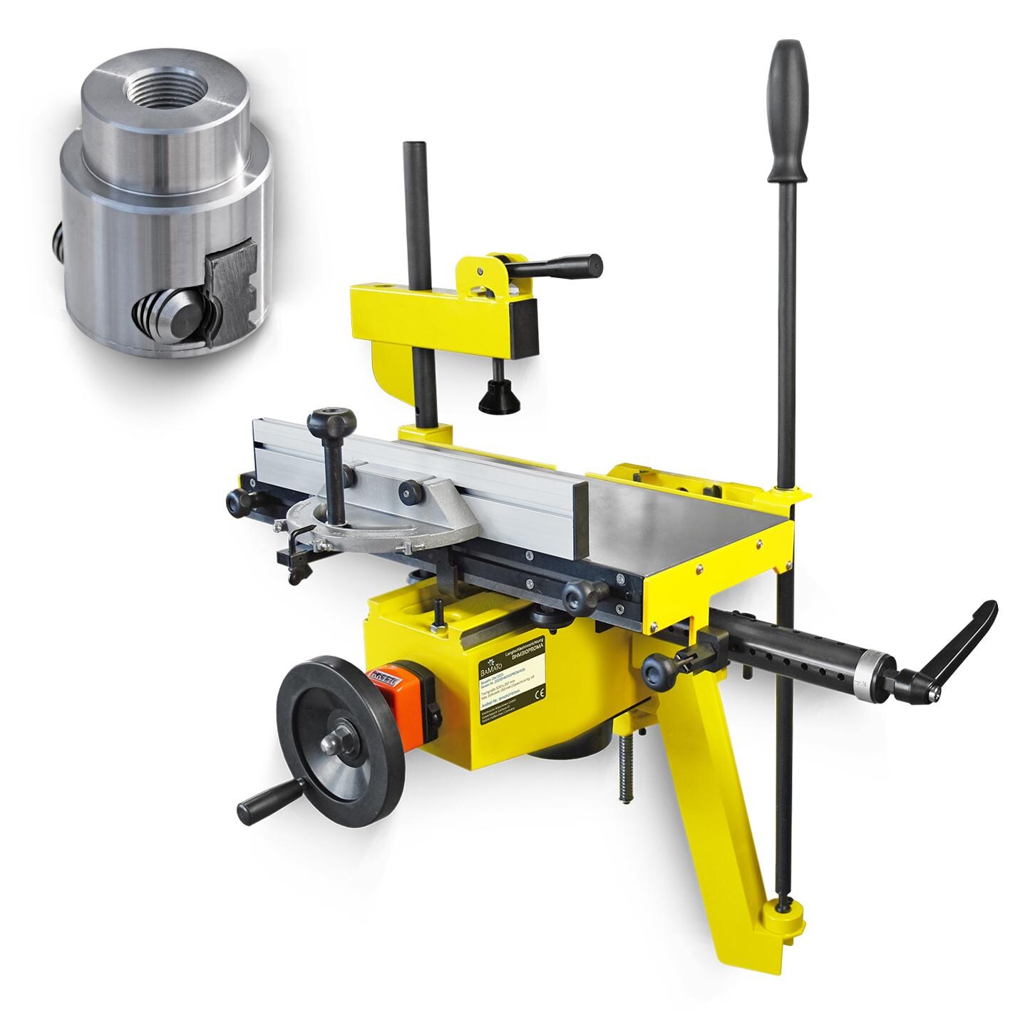 BAMATO Langlochbohrvorrichtung für BHM-310PRO mit Westcott-Bohrfutter | 04260537613289