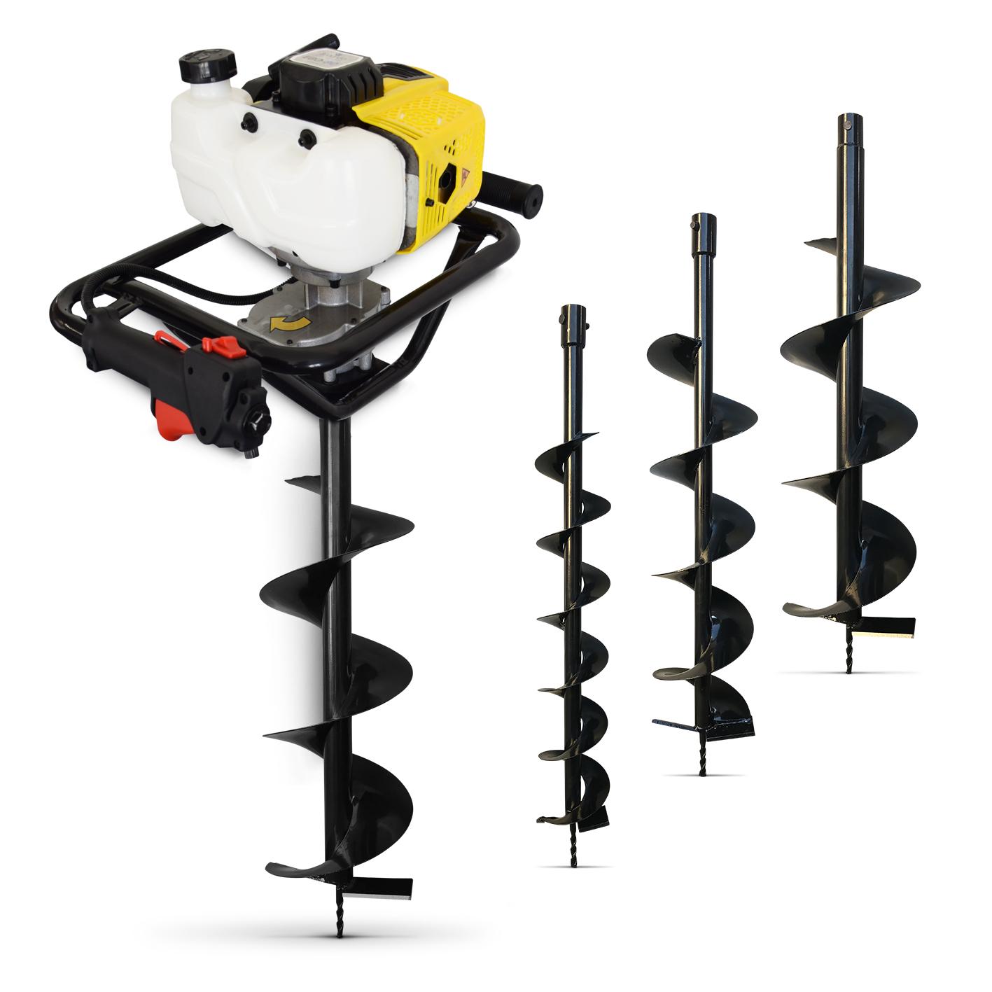 BAMATO Erdbohrer EBO-80 inkl. 3 Bohrer - Bild 1