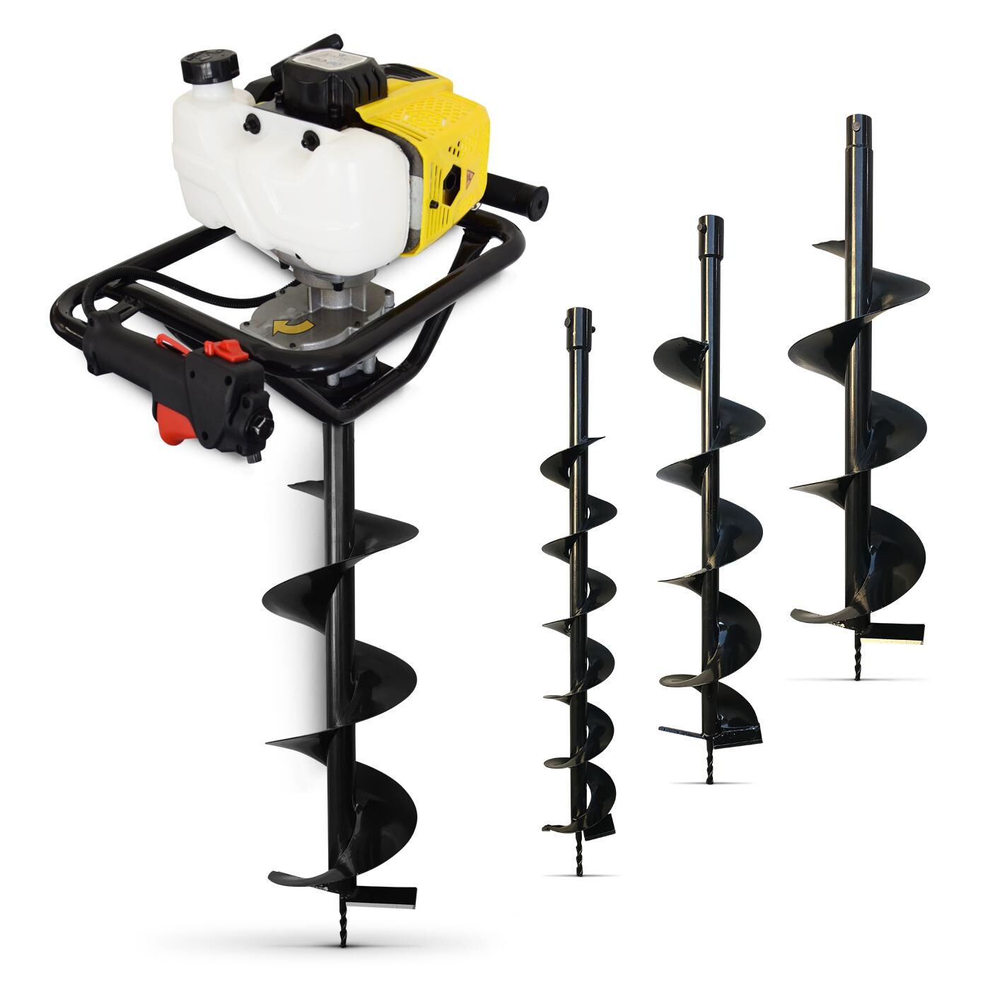 BAMATO Erdbohrer EBO-80 inkl. 3 Bohrer | 04260537613333