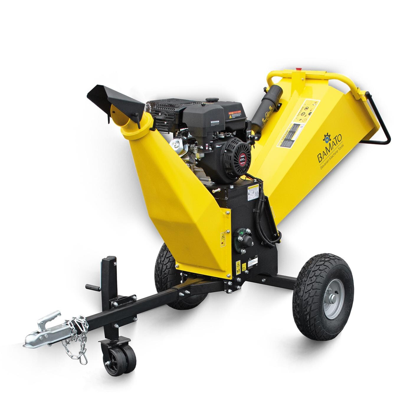 BAMATO Holzhäcksler HACK-120 inkl. Abdeckplane | 04260537615061