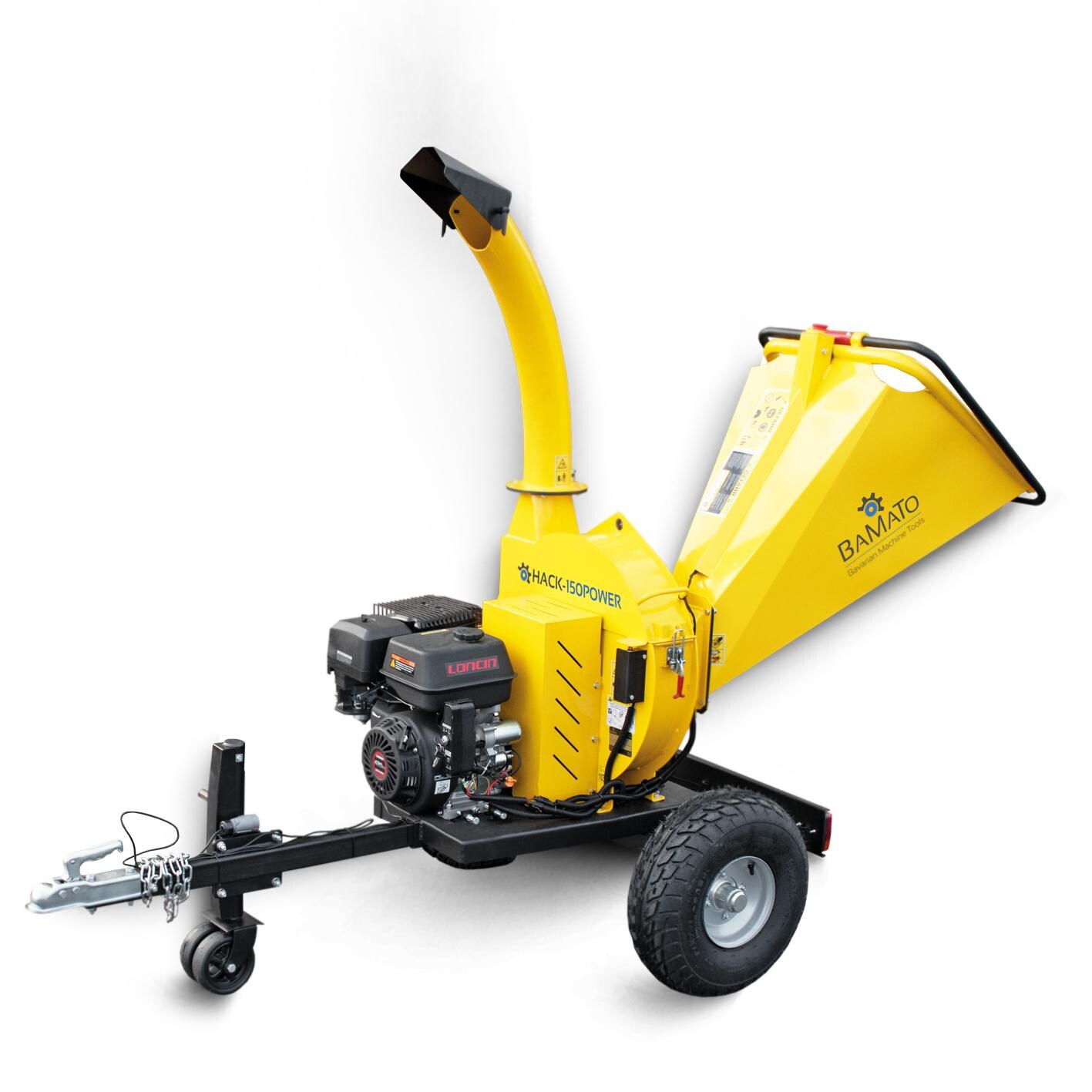 BAMATO Holzhäcksler HACK-150POWER mit E-Start | 04260537615078