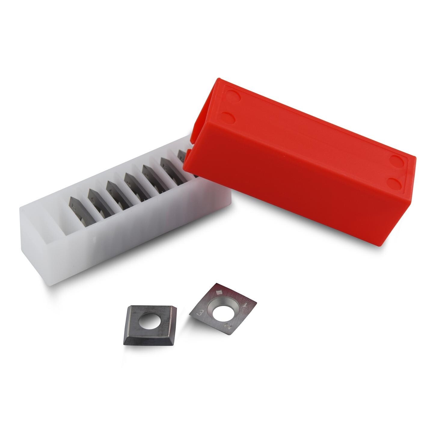 BAMATO HM Wendeplatten 15x15x2,5mm für Spiralmesserwelle | 04260537613029