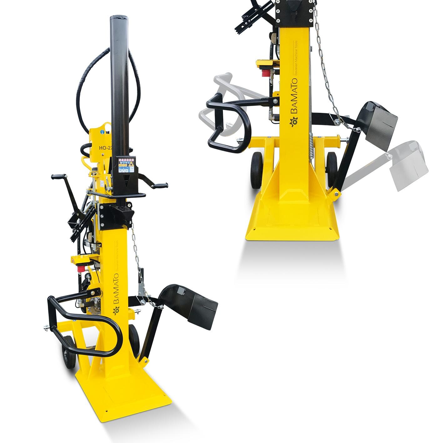 BAMATO Holzspalter mit Elektro- und Zapfwellenantrieb HO-22EP | 04260537611469