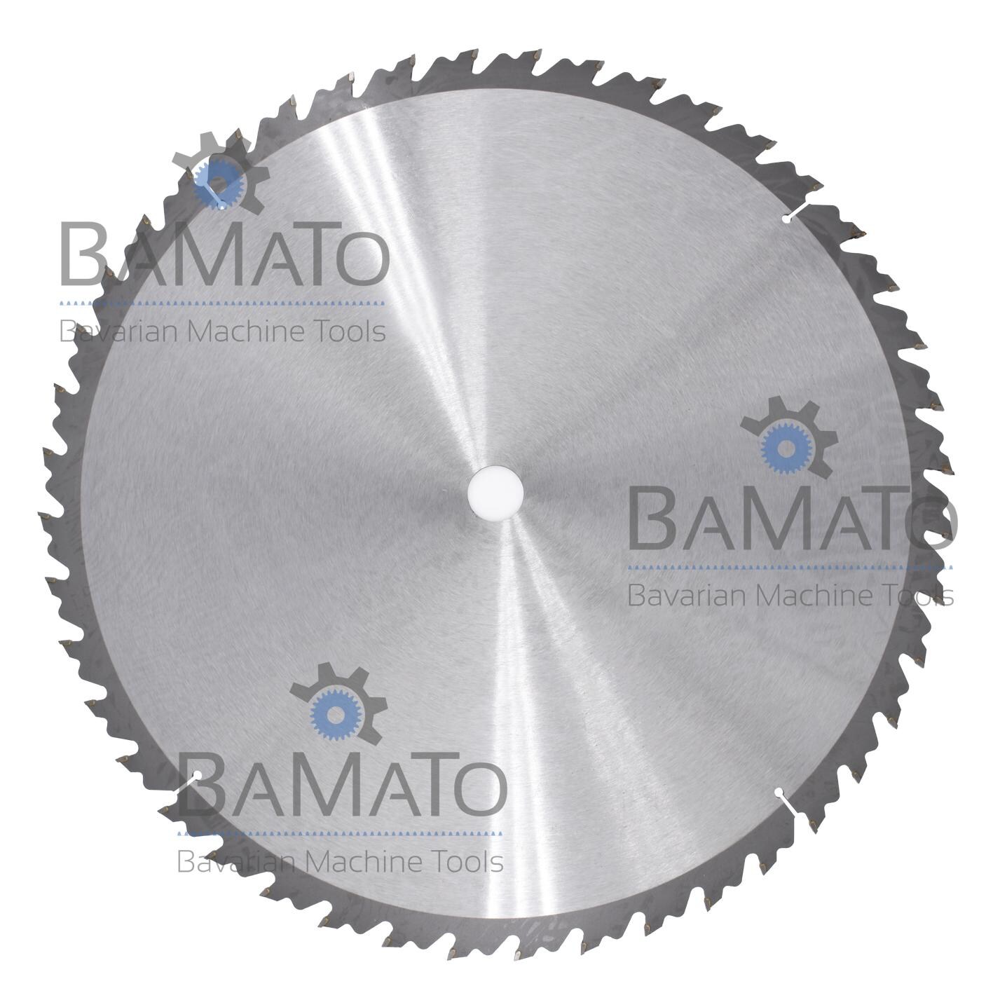 BAMATO Sägeblatt 500mm mit 44 HM Zähnen, 30 mm Bohrung