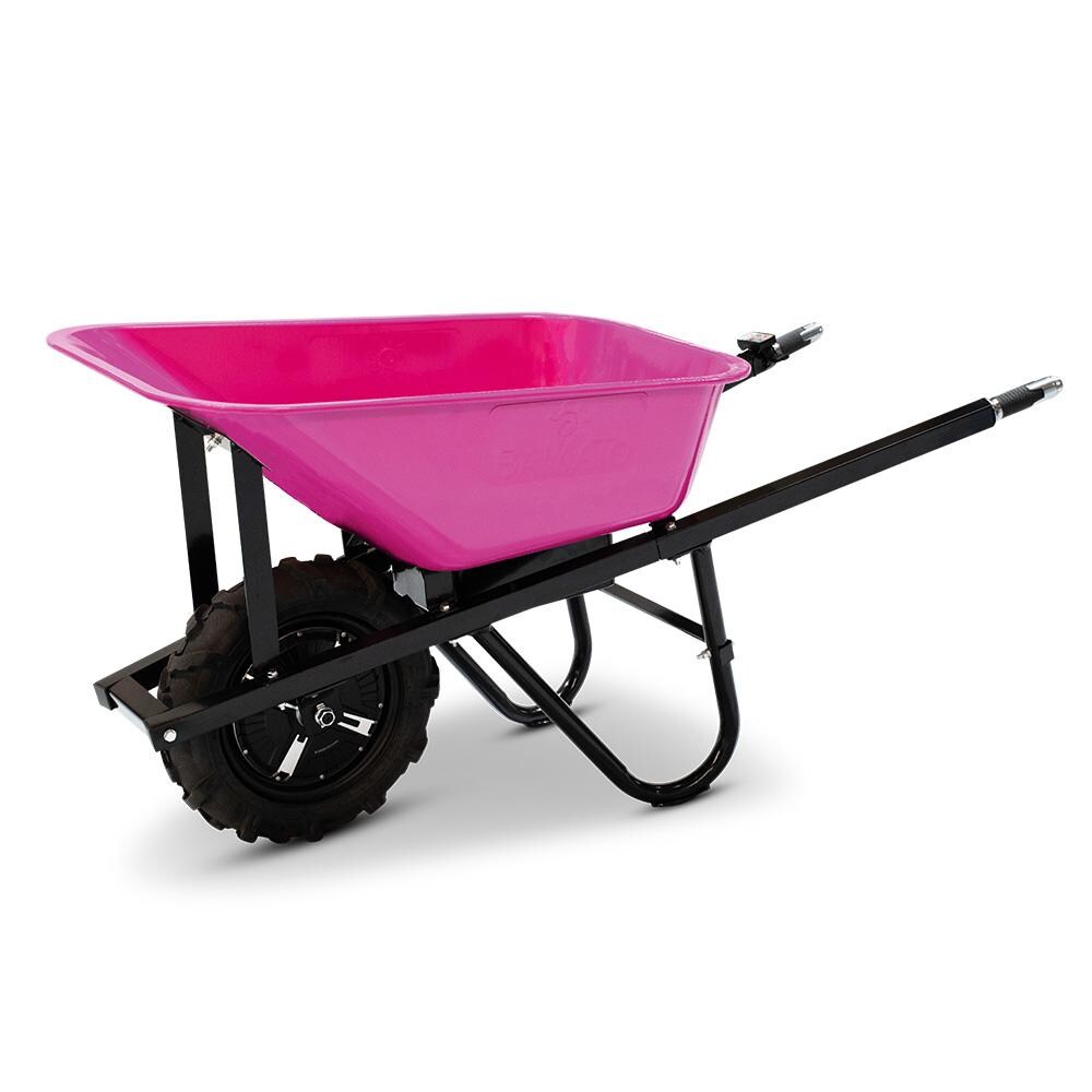 BAMATO elektrische Schubkarre MTR-155 – Pink Edition | 04260537616426