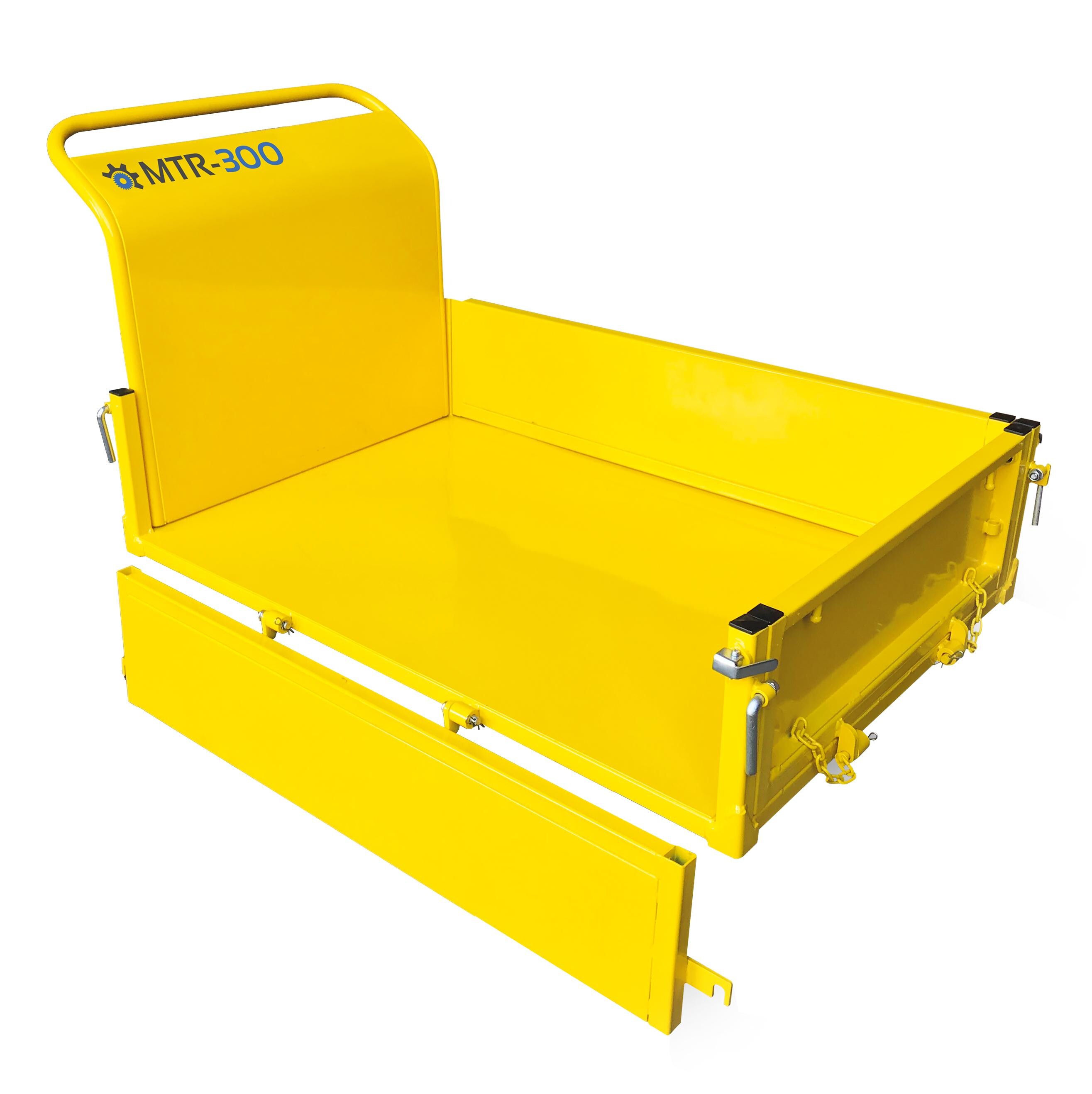 BAMATO Bordwandaufsatz f&uuml;r Raupendumper MTR-300, MTR-300G und MTR-300H - Bild 1