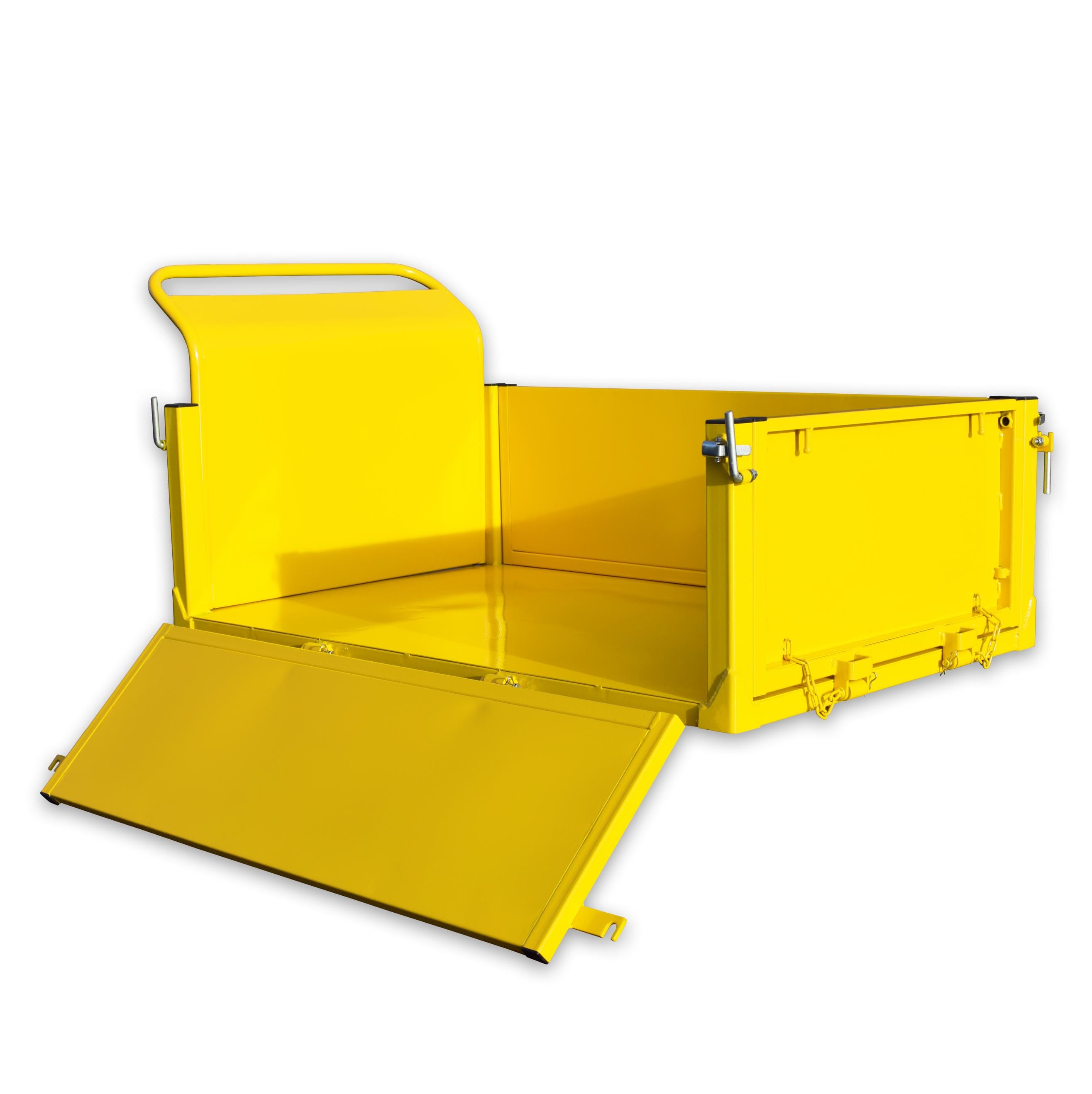 BAMATO Aufsatz mit klappbaren Bordw&auml;nden f&uuml;r Raupendumper MTR-500H und MTR-500PRO - Bild 1