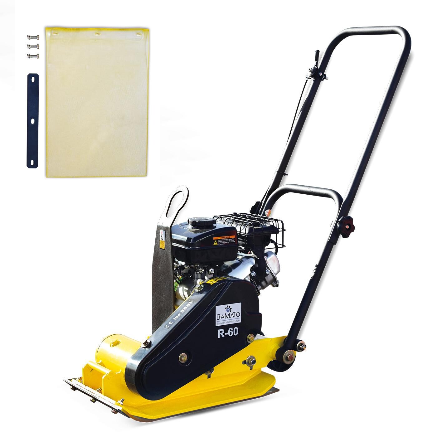 BAMATO Rüttelplatte R-60 mit Gummimatte | 04260537611513