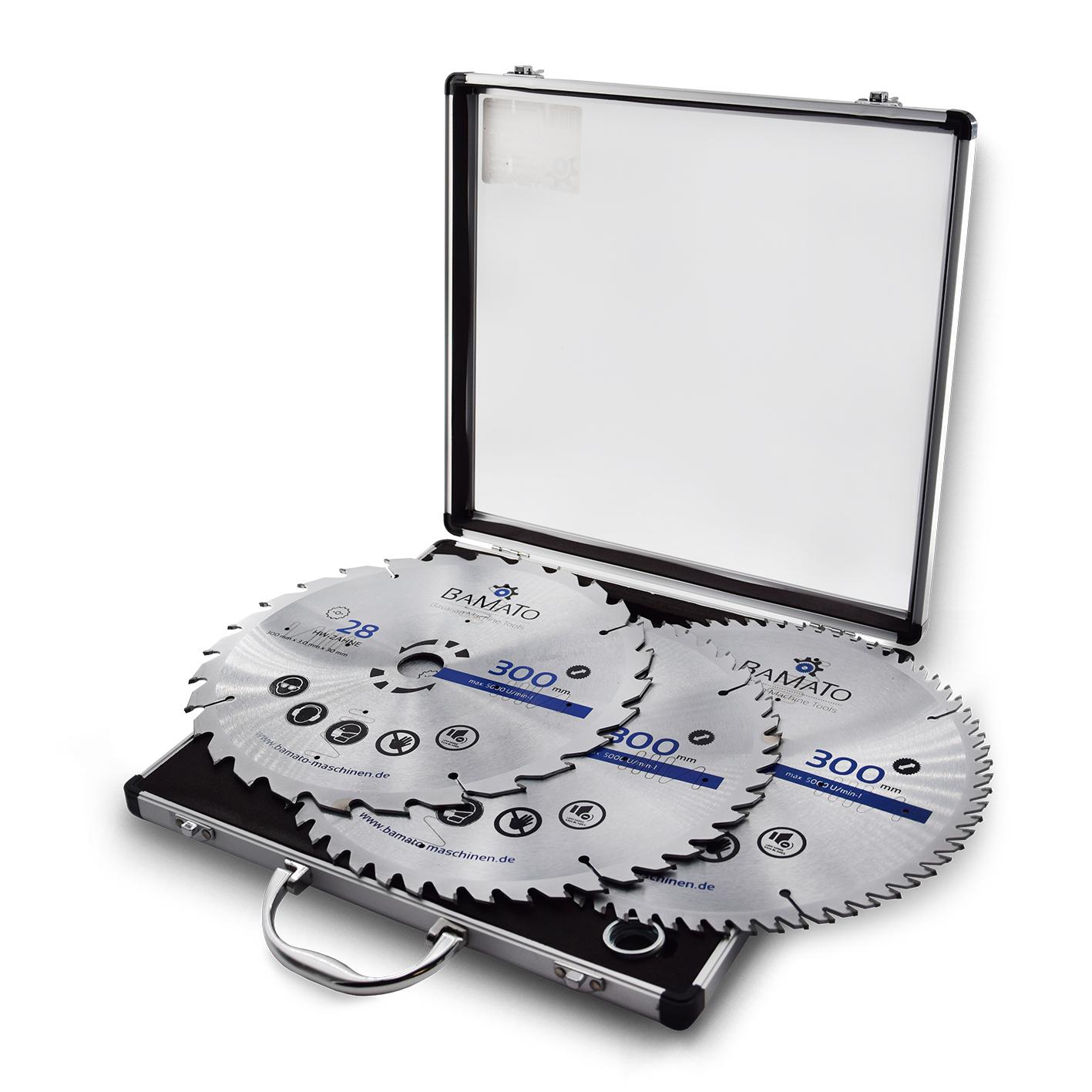 BAMATO 3-tlg HM-Kreiss&auml;geblattset SBS300SET - Bild 1