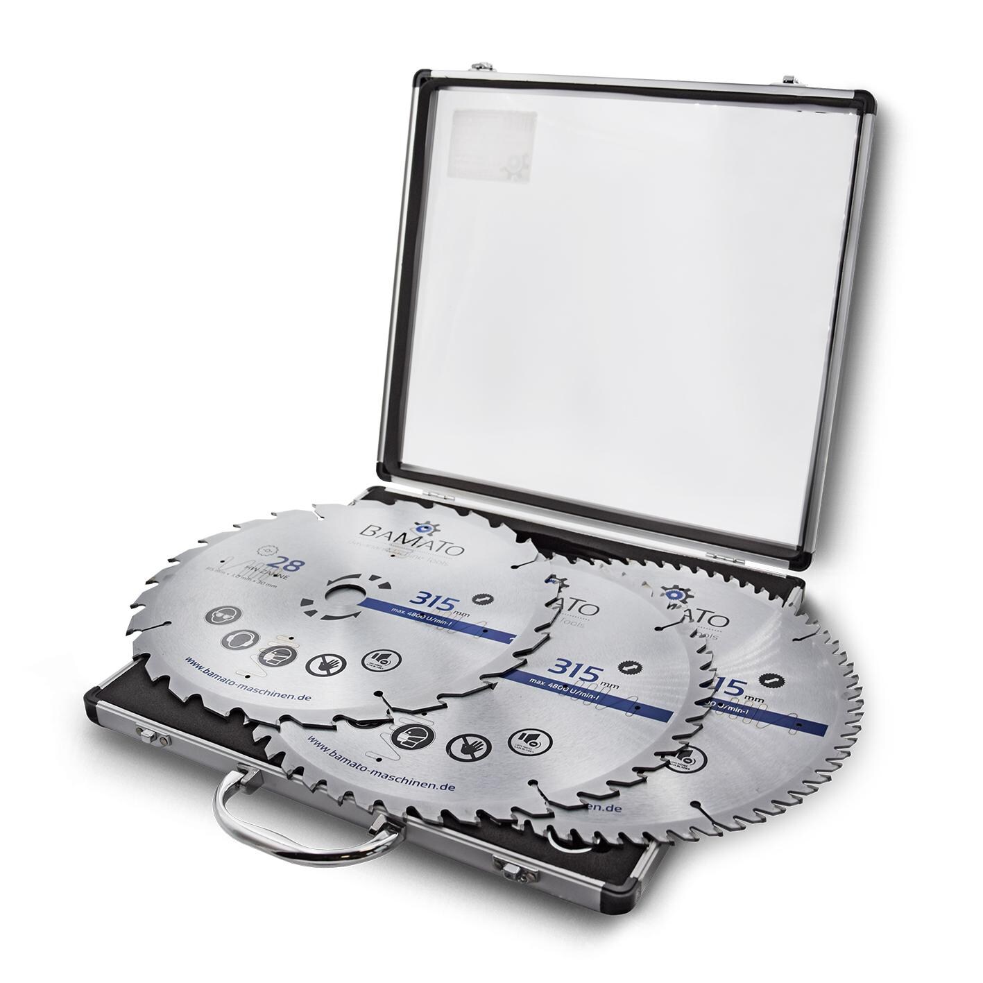 BAMATO 3-tlg HM-Kreissägeblattset SBS315SET | 04260537613074
