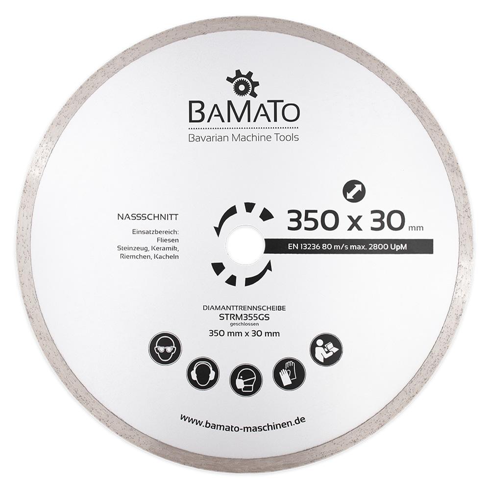 BAMATO Diamant Trennscheibe 355 x 30 mm STRM355GS - Bild 1