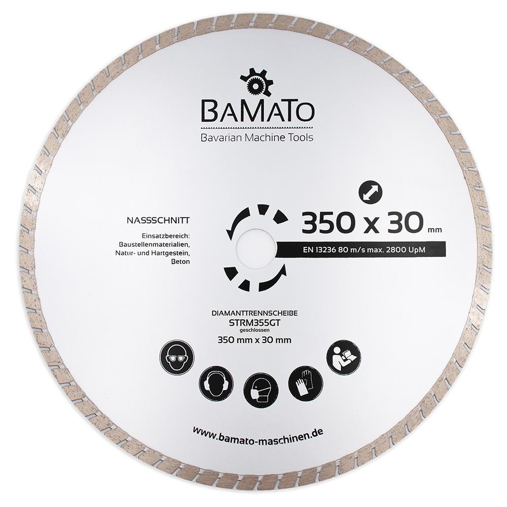 BAMATO Diamant Trennscheibe 355 x 30 mm STRM355GT - Bild 1