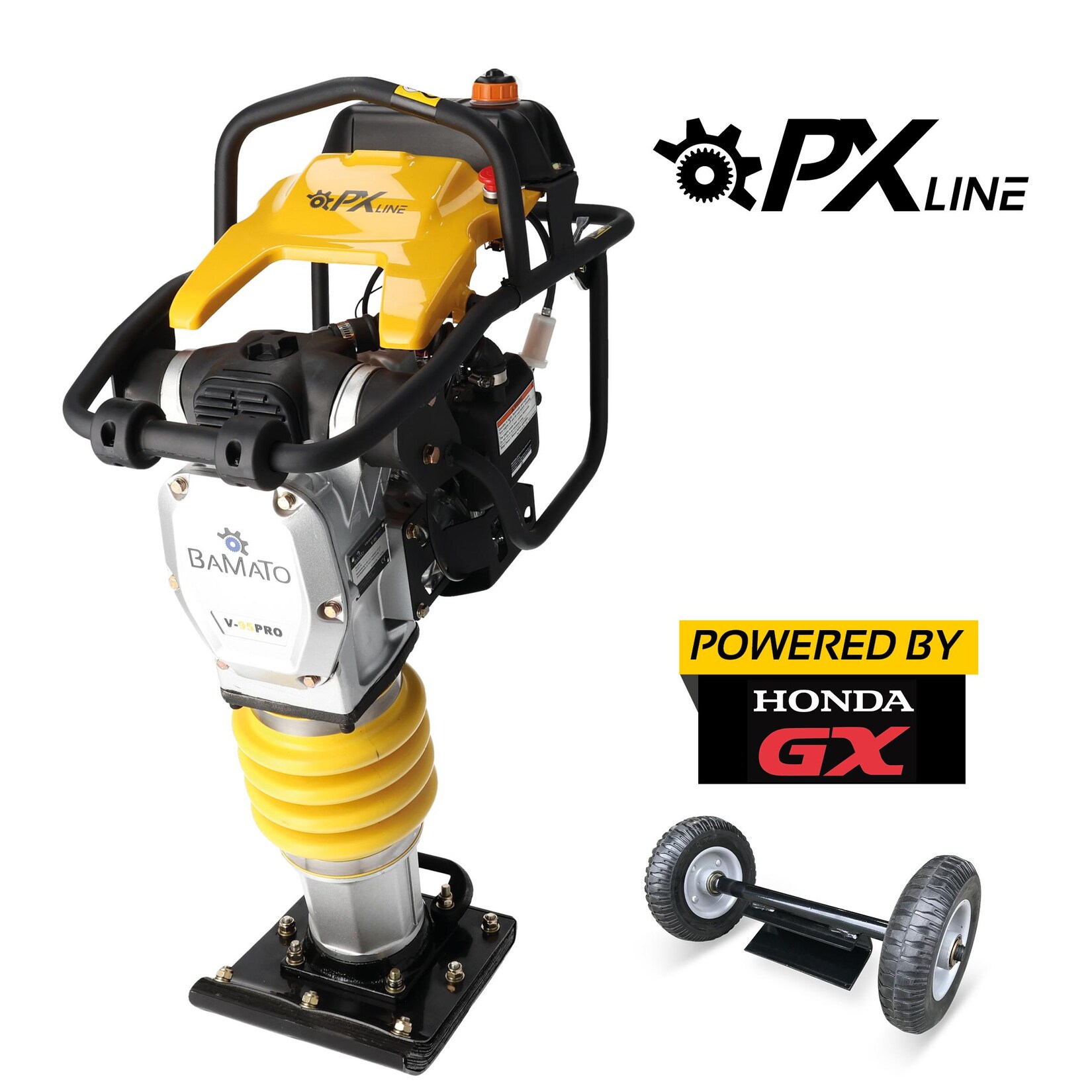 BAMATO PX-Line Vibrationsstampfer V-95PRO mit HONDA Motor