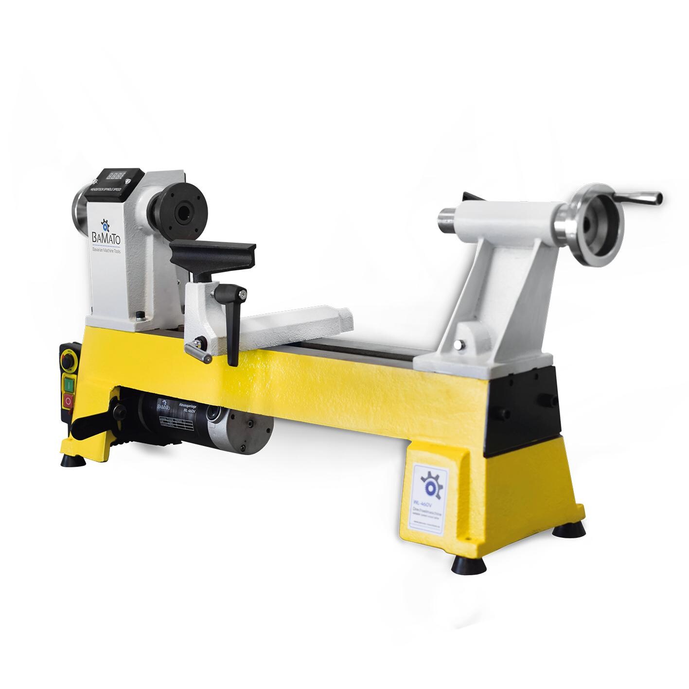BAMATO Drechselmaschine WL-460V mit variabler Geschwindigkeit - Bild 1