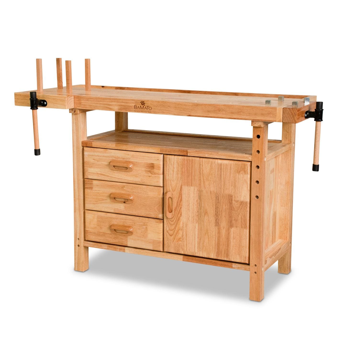 BAMATO Hobelbank WORK-1380 aus Massivholz - Bild 1