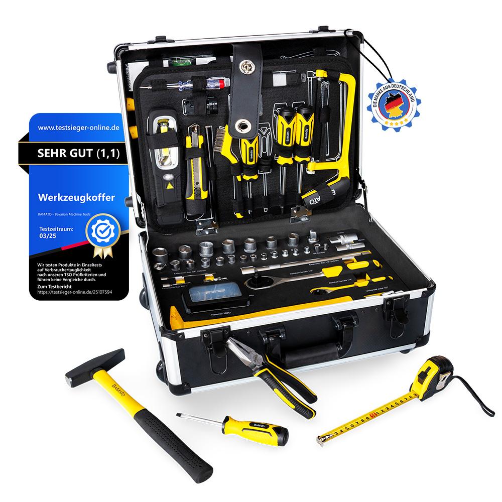 BAMATO 169 tlg. Werkzeugkoffer WORK-169 - Bild 1