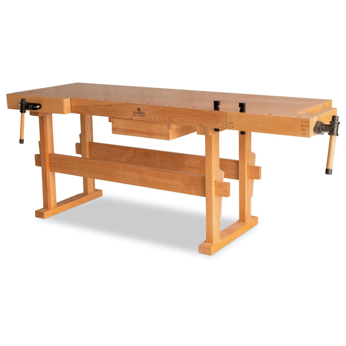 BAMATO Hobelbank WORK-2100 aus Massivholz | 04262436015317