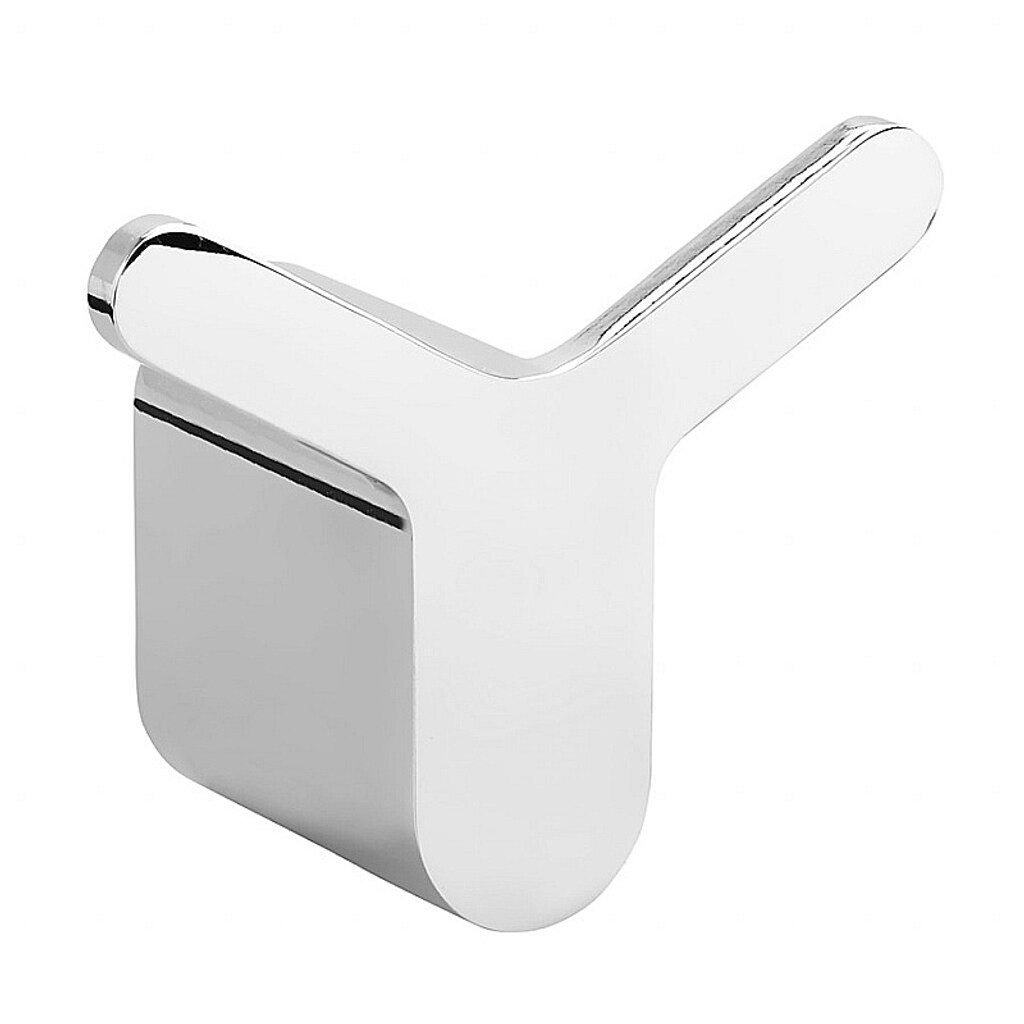 Brillantbad BORGANIC Doppelkleiderhaken Edelstahl poliert 68x58x39 mm f&uuml;r Bad & K&uuml;che >> zum Bohren - Bild 1