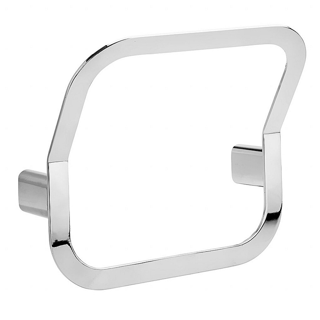 Brillantbad BORGANIC Handtuchring Edelstahl poliert 250x220x125 mm für Bad & Küche >> zum Bohren