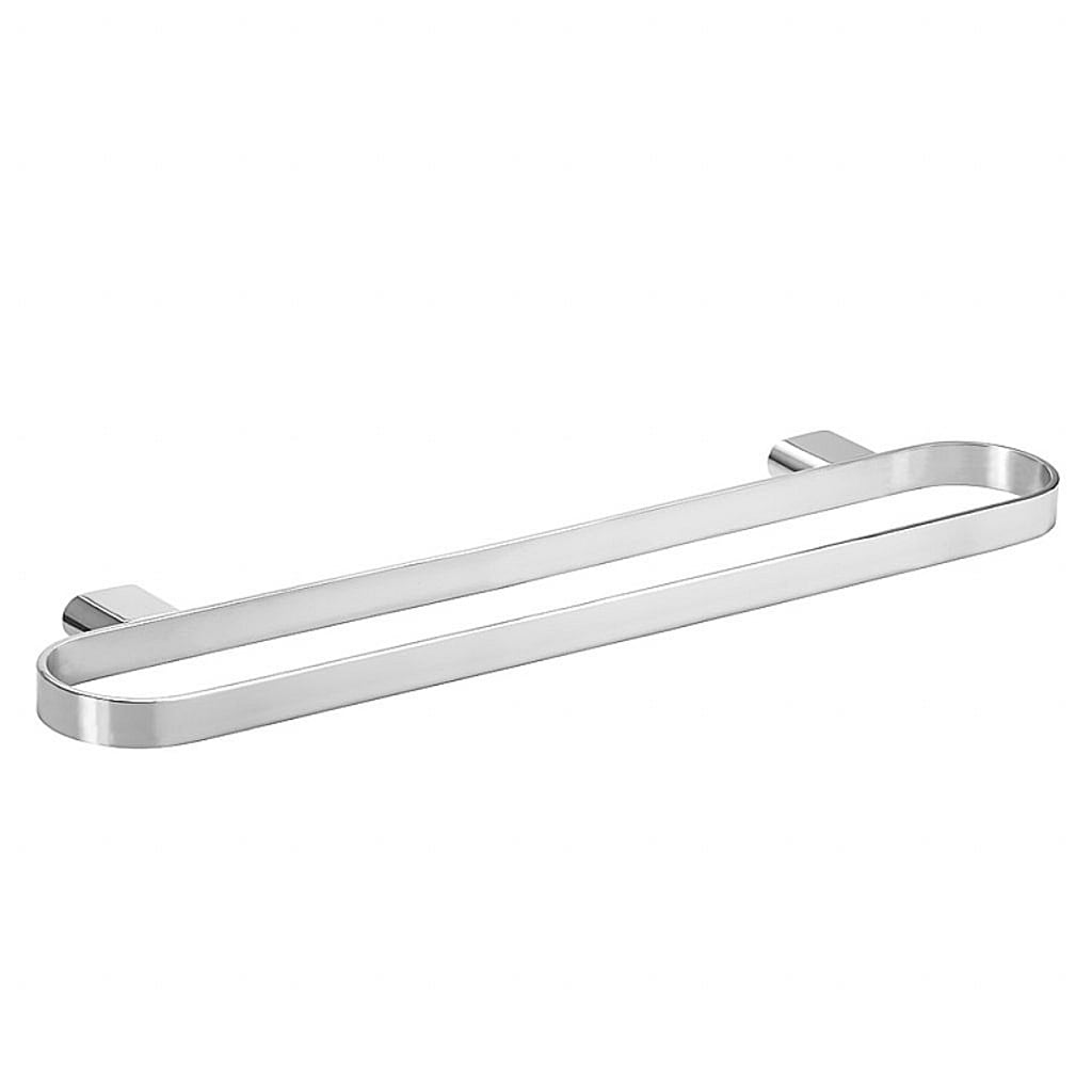 Brillantbad BORGANIC Doppelhandtuchhalter Edelstahl poliert 500x20x110 mm f&uuml;r Bad & K&uuml;che >> zum Bohren - Bild 1
