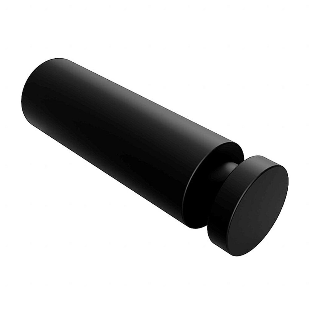 Brillantbad BARK Kleiderhaken Messing Schwarz 16x16x55 mm f&uuml;r Bad & K&uuml;che >> zum Bohren - Bild 1