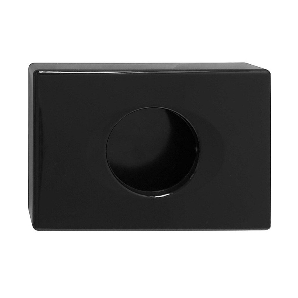 Brillantbad BARK Hygienebeutelspender Kunststoff Schwarz matt 138x99x27 mm f&uuml;r Bad & K&uuml;che >> zum Bohren - Bild 1