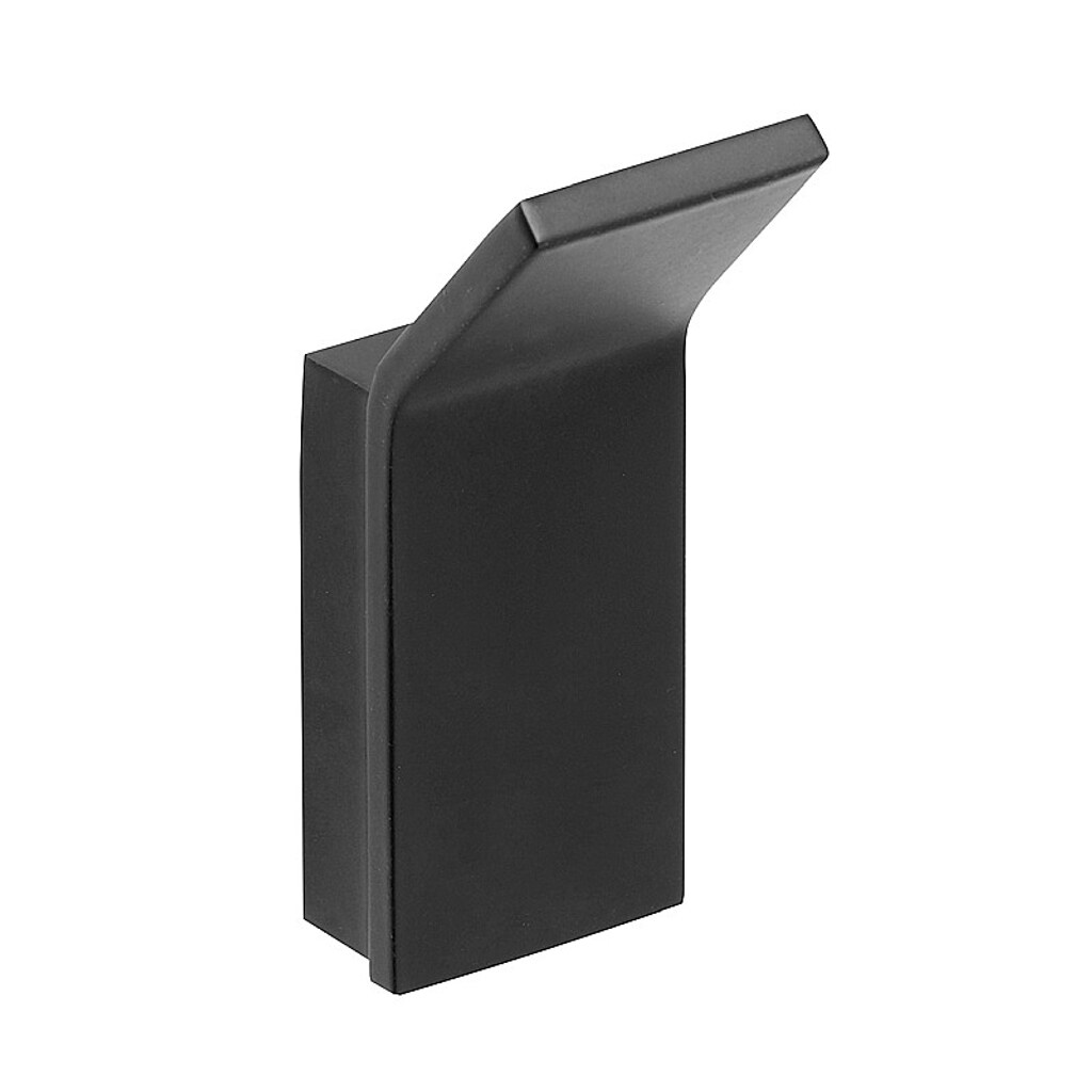 Brillantbad BERO Kleiderhaken Messing Schwarz 25x67x32 mm f&uuml;r Bad & K&uuml;che >> zum Bohren - Bild 1