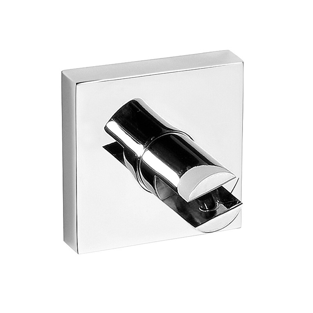 Brillantbad META Glasablagehalter Paar Messing Chrom poliert 55x55x40 mm, ?8 mm f&uuml;r Bad & K&uuml;che >> zum Bohren - Bild 1