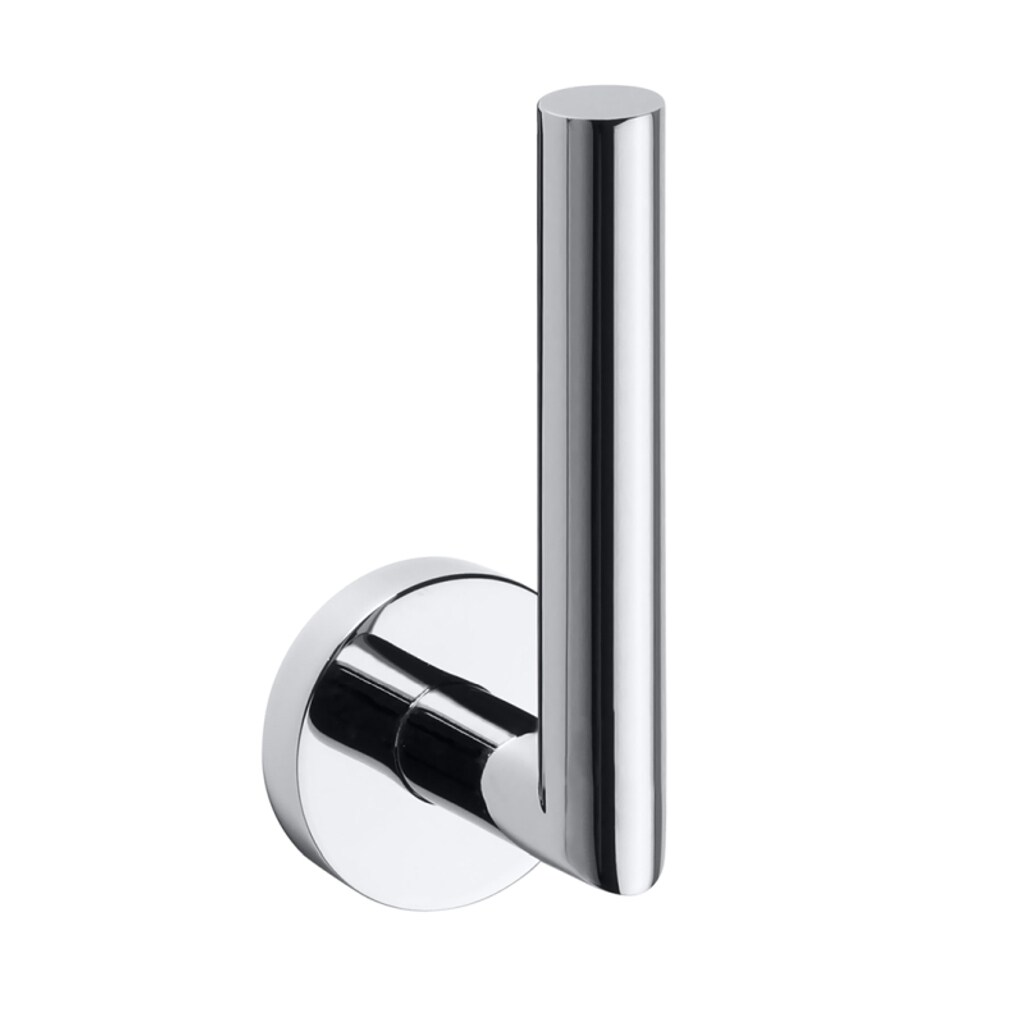Brillantbad BOMEGA Reservepapierrollenhalter Messing Chrom poliert 55x165x65 mm f&uuml;r Bad & WC >> zum Bohren oder Kleben* - Bild 1