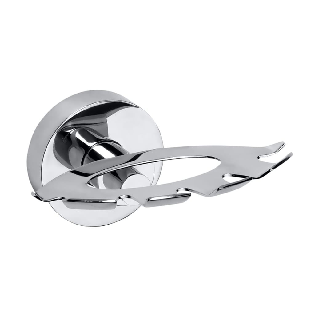 Brillantbad BOMEGA Zahnb&uuml;rstenhalter Messing Chrom poliert 105x55x85 mm f&uuml;r Bad & WC >> zum Bohren oder Kleben* - Bild 1