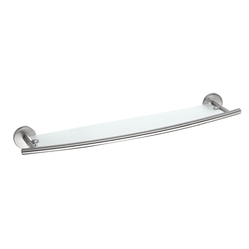 Brillantbad BALFA Glasablage Zink Chrom poliert für Bad & Küche >> zum Bohren | 04250657516171